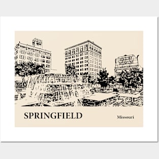 Springfield - Missouri Posters and Art